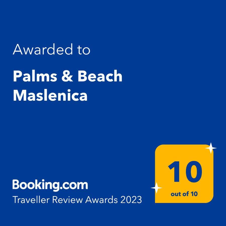 Palms & Beach Maslenica 贾塞尼采 外观 照片